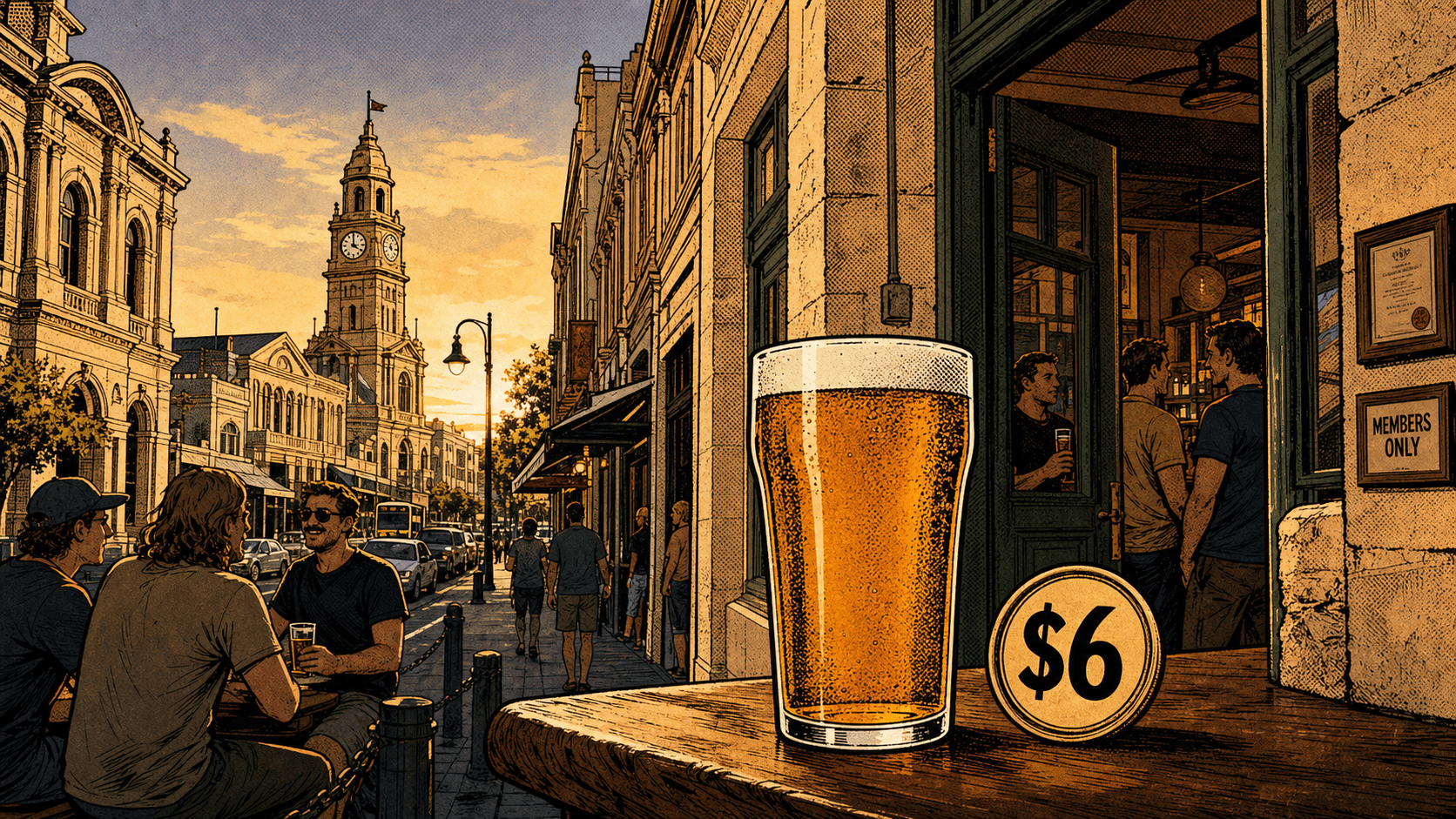 A verified cheap pint in Perth